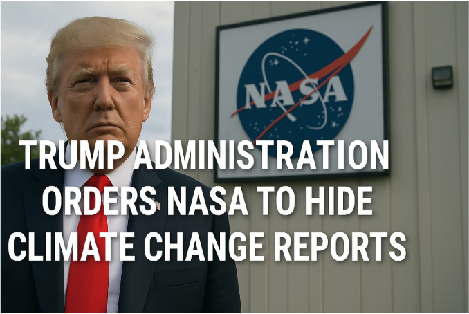 Trump Administration Orders NASA to Hide Climate Change Reports